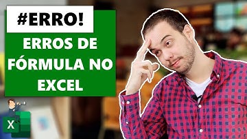 Os 8 Erros de fórmula do Excel [Dica #22]