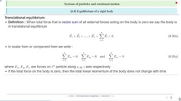 System of Particles and Rotational Motion Theory Part 8 #SATHEE_ENGG #swayamprabha #engineeringexams