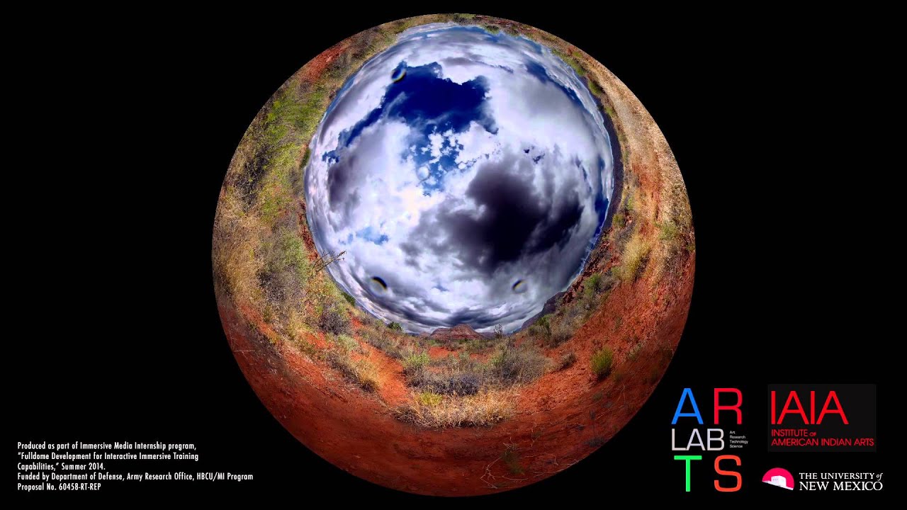 "Pueblo Revolt" A fulldome film by UNM + IAIA students