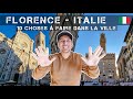 10 choses  faire  florence en italie