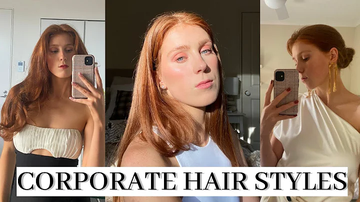 CORPORATE HAIR STYLES | Styling hair for working at the office!