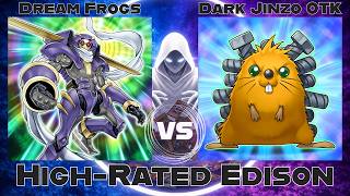 Download lagu Dream Frogs? vs Dark Jinzo OTK - High-Rated Edison Yu-Gi-Oh!