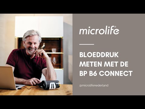 Hoe werkt de Microlife BP B6 Connect bloeddrukmeter?