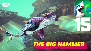 The Big Hammer New Skin !!!! Hungry Shark World || (Android,ios) Gameplay - Walkthrough screenshot 1