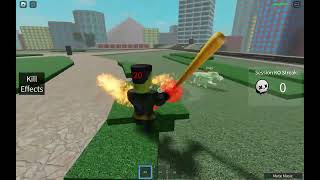 Using every skin in Teen Titans Battleground (Roblox)