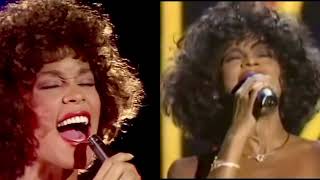 Whitney Houston - Where Do Broken Hearts Go Studio Wogan Vs AMA 1988