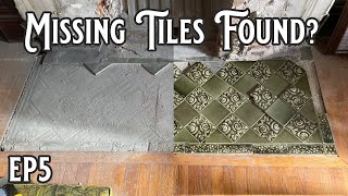 I Found My Original Missing Victorian Fireplace Tiles. MIRACLES HAPPEN! EP5