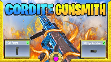 *NEW* Use This Cordite For Best Close Fight In Cod Mobile! | Cordite Gunsmith CODM