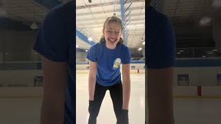 first day back on the ice mini vlog!!! #skating #iceskate #iceskater #iceskating #figureskating