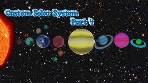 Moons! - Custom Solar System 4 - SimpleRockets 2