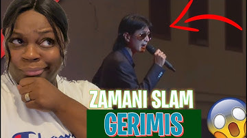 FIRST TIME REACTION TO-Zamani Slam - Gerimis Mengundang O.M.G