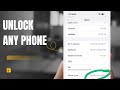 Unlock iPhone Network Carrier | Also Works for Samsung &amp; Android