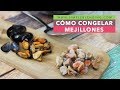 CÓMO CONGELAR MEJILLONES EN CASA | Congelación casera de los mejillones | Mejillones congelados