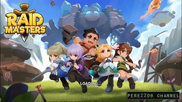 Raid Masters Online - BOSS RAID android game first look gameplay español 4k UHD