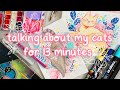 ﾐ☆ Talking about my cats for 13 mins | Meet Aslan & Fiora!!