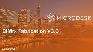 Advanced Modeling and Fabrication with BIMrx Fabrication