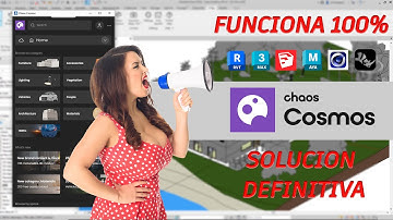 ✔️ Solución Definitiva Chaos Cosmos 💪 Revit | 3Ds Max | SketchUp | Maya | Rhino | Cinema 4D ✔️