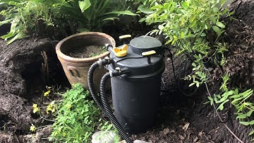 How to backwash/ clean a Laguna cleanmax filter