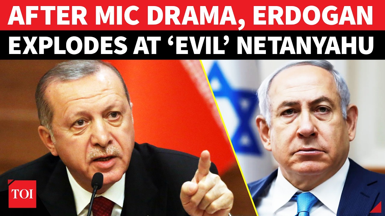 ‘Angry’ Erdogan ‘DESTROY’ Israel At UNGA After Microphone Drama During Palestine Speech