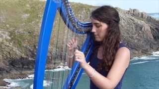 DAFT PUNK - Get lucky - harp / harpe chords