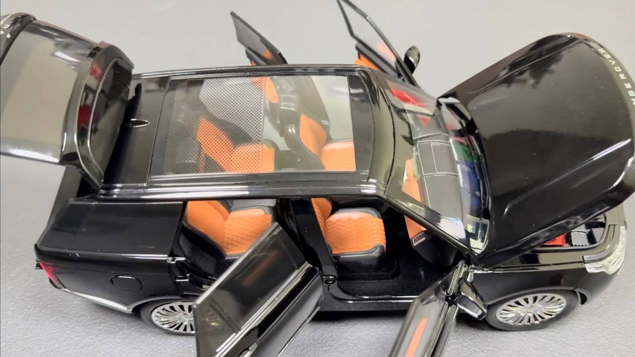 Unboxing Land Rover Range Rover SUV 1/18 Diecast Model 