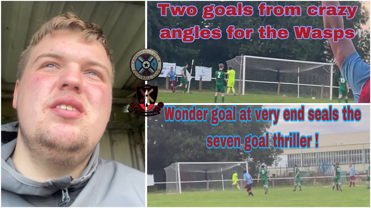 Capenhurst Villa Res 1-6 Willaston Matchday vlog *Seven goal thriller ...