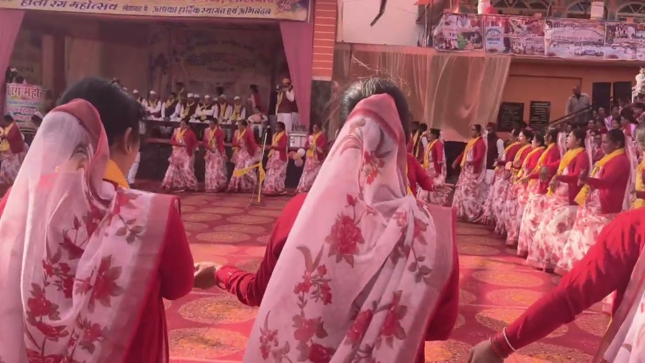 लोहाघाट की होली 🫟 26.2.2026 महिलाओं और पुरुषों ने जमाया रंग।। रंगमहोत्सव लोहाघाट (काली कुमाऊ)  #holi