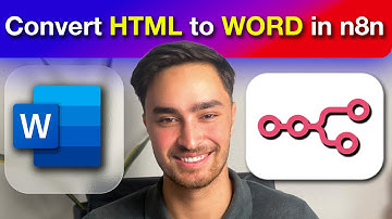 How To Convert HTML to Word in n8n in 2 minutes! (Quick & Easy)