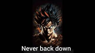 RAFTAAR NEVER BACK DOWN  SONG  #neverbackdown #kalamkaar #raftaar #goku#viral#mainstream #youtuber
