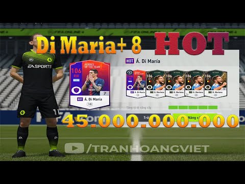 Dimaria HOT +8? Verratti 19s + 9? Silva TC+9?   |Tony|  FIFA ONLINE4 FO4 VN