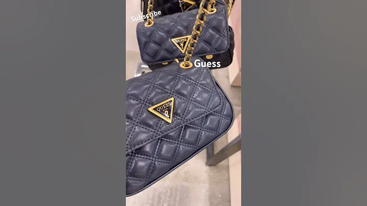 🔥 GUESS SILVANA MONOGRAM DOUBLE COMPARTMENT MEDIUM Large TOTE & Crossbody bags #guessbag #macys