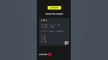 Test Your Javascript Knowledge: MCQ #63
