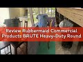 Review Rubbermaid Commercial Products BRUTE Heavy-Duty Round Trash/Garbage Can, 10-Gallon, White, Ou