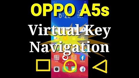 Virtual Key Navigation Change Position | OPPO A5s Tips & Tricks