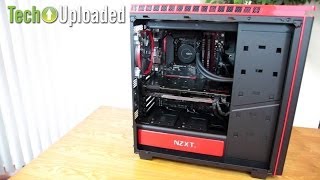 NZXT H440 Red & Black with ASUS Maximus VII Hero & 4770K Build
