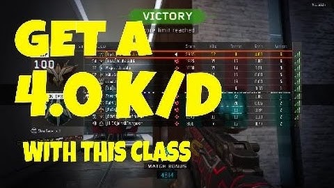 GET A 4.0 K/D WITH THIS VMP CLASS (best class setup)