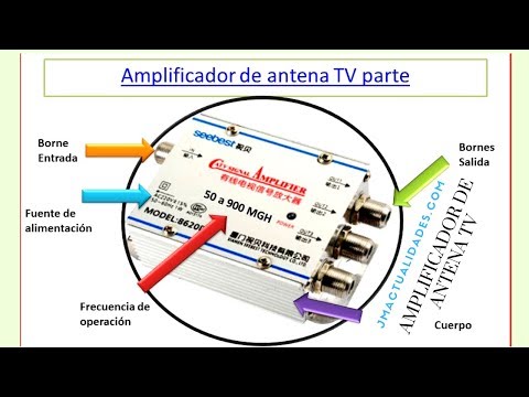 Vídeo: Com Fer Un Amplificador D'antena