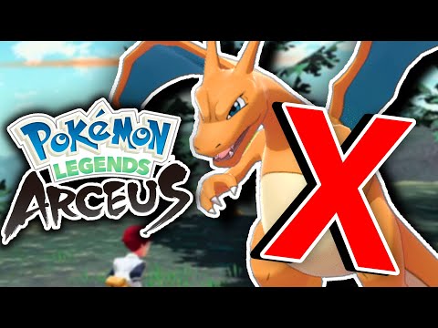 Charizard NOT in Pokémon Legends: Arceus?