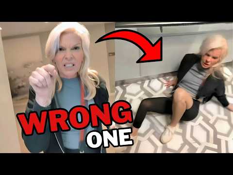Karen Catches Hands For Her Disrespect