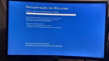 BitLocker - Não sei a chave - E agora?