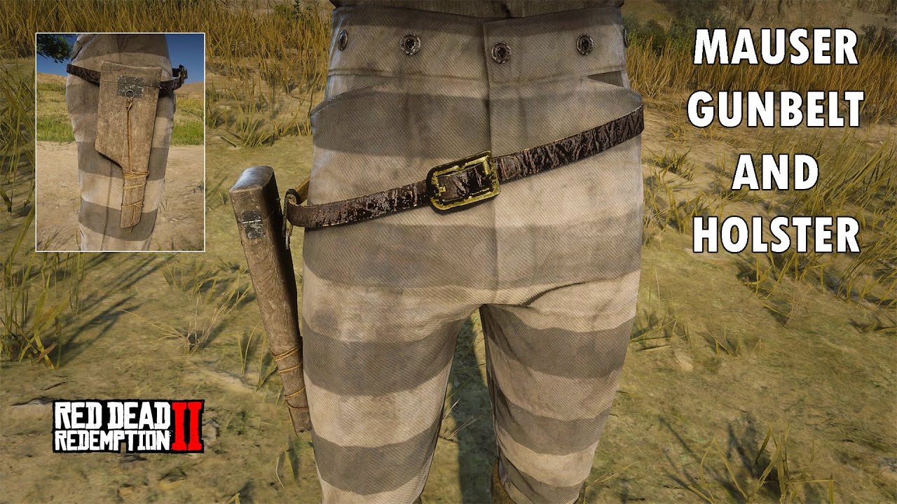 Mauser Reinforced Equipment Set - John Marston Restored & Enhanced (JMRE) | RDR2