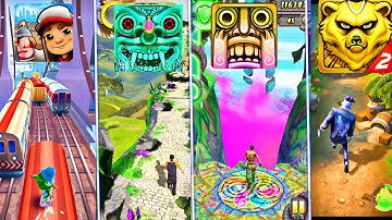Temple Run 2 vs Subway Surfers New York vs Temple Princess Oz Runner vs Spirit Run 2