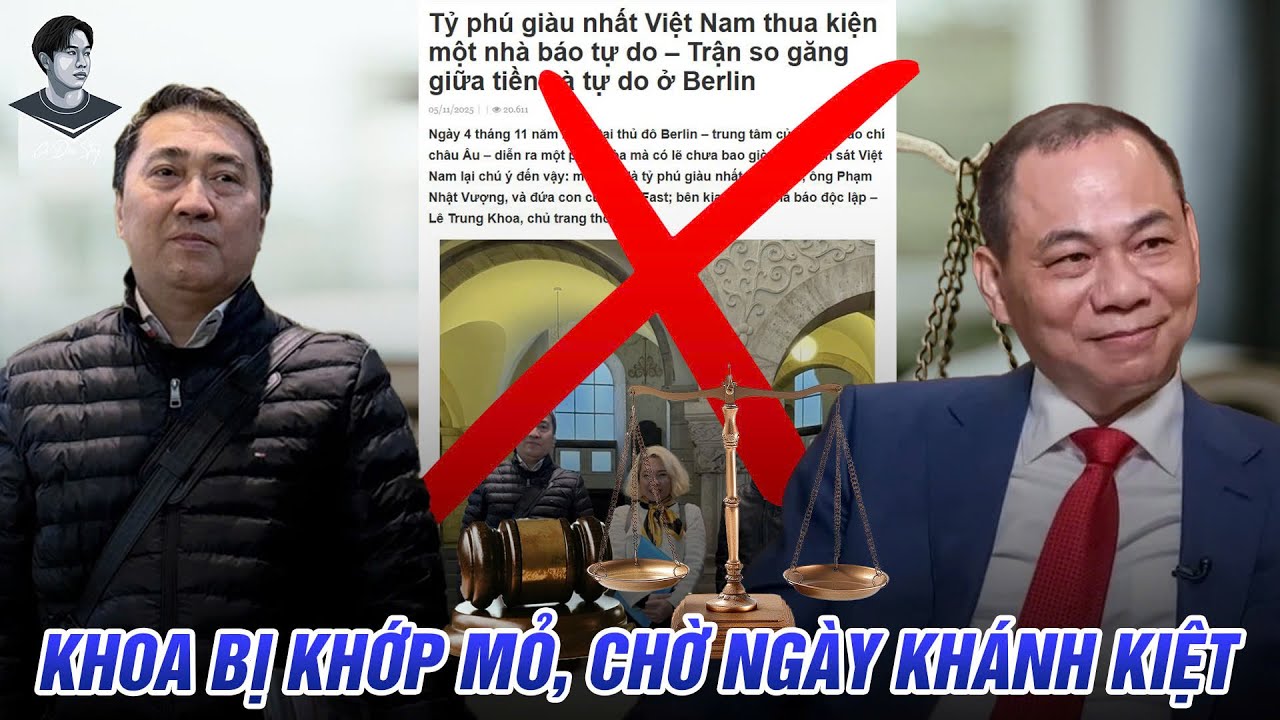 LẬT TẨY TRÒ MÚA MÉP “VIN THUA KIỆN” CỦA LÊ TRUNG KHOA. THẮNG SAO PHẢI CUỐNG LÊN KHỀU DONATE?