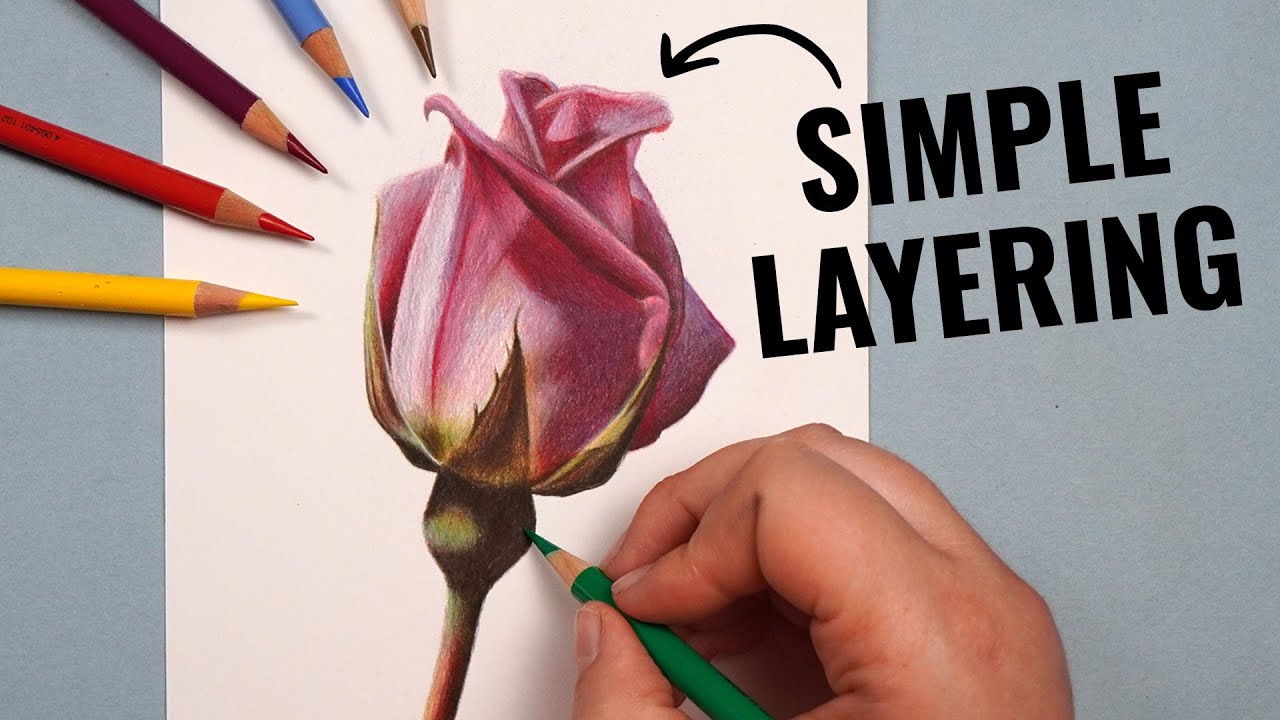 Simple Ways to Shade with Colored Pencils: 12 Steps