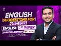 HSC 25 ইংরেজি ১ম পত্রের ১০০ মার্কের ফাইনাল সাজেশন!🔥 English 1st Paper Final Suggestions | Mohsin Sir