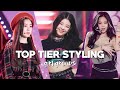 ranking my favorite styling eras of kpop girl groups