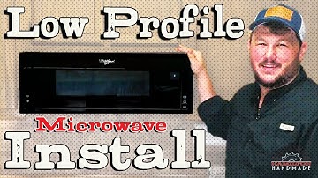 Low Profile Microwave Installation