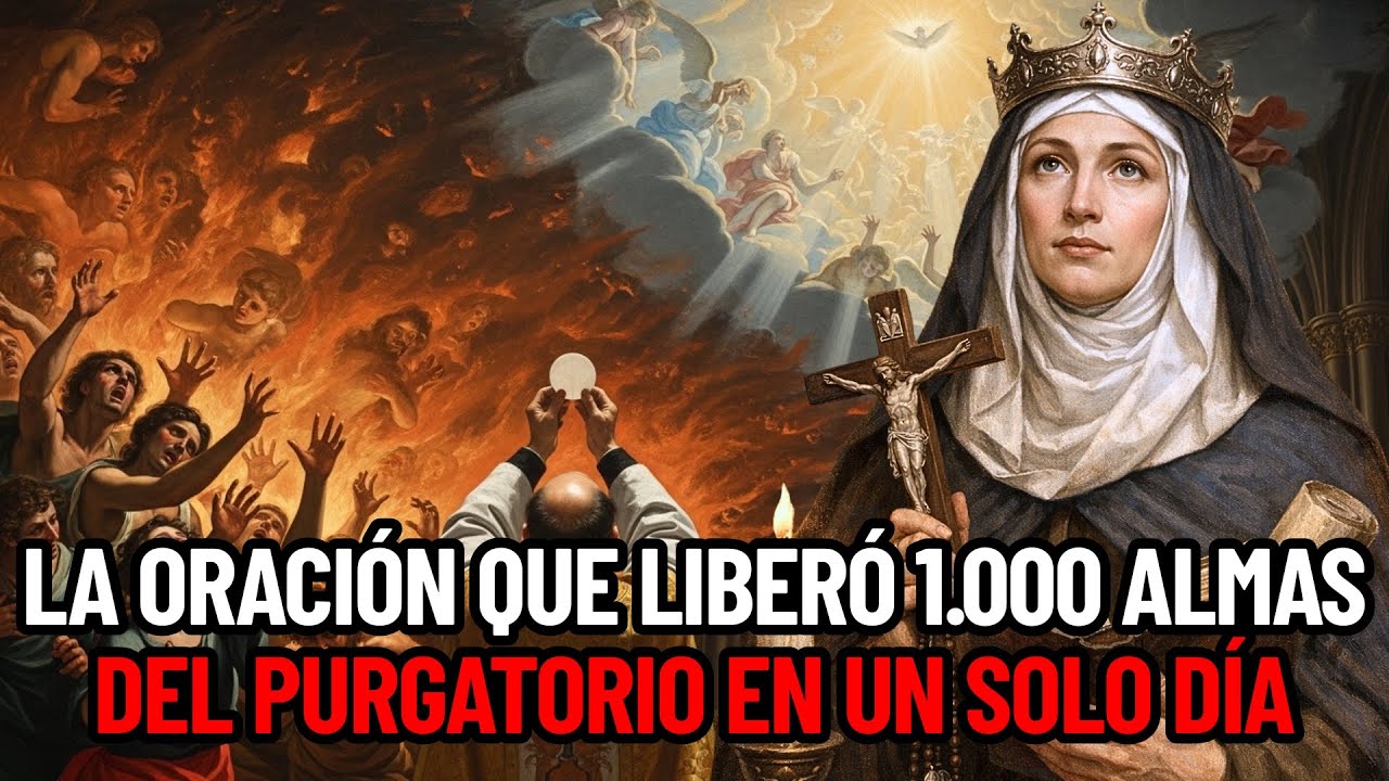 1.000 ALMAS liberadas del PURGATORIO en un Día: la visión de Santa Brígida