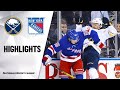 NHL Highlights | Sabres @ Rangers 2/7/20