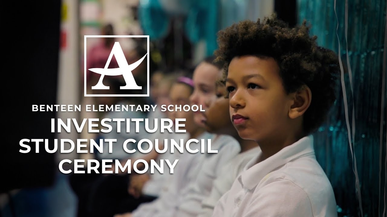 Benteen Elementary School Investiture Student Council Ceremony YouTube